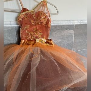 Enchanted Pumpkin Tutu Dress 7 $275.00